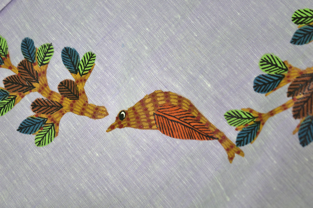 Gond - Chitravan | 100% Linen | Limited Edition
