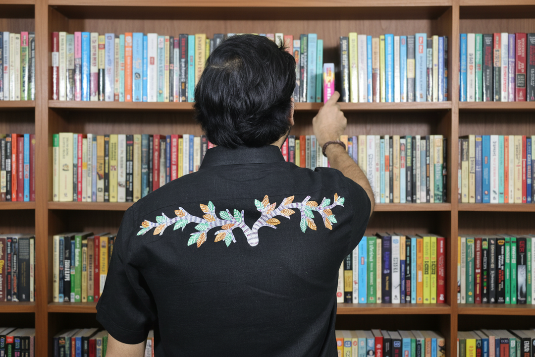 Gond - Nature’s Canopy | 100% Linen | Limited Edition