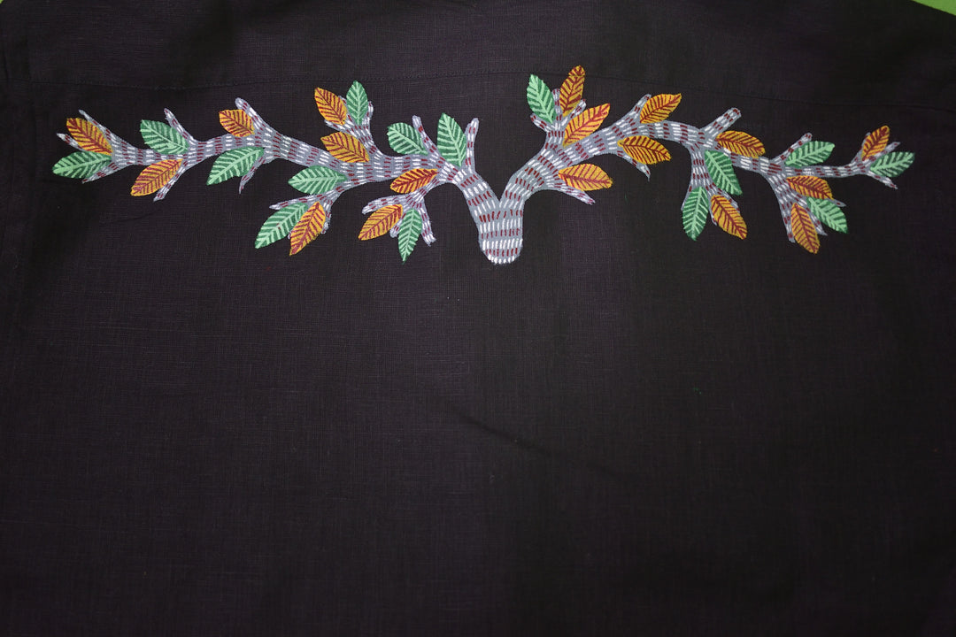 Gond - Nature’s Canopy | 100% Linen | Limited Edition