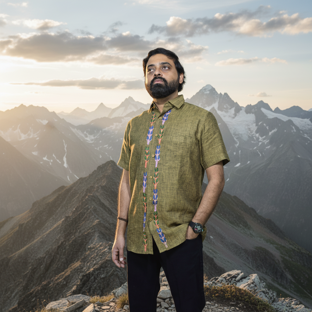 Gond - Arc of Life | 100% Linen | Limited Edition