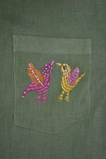 Load image into Gallery viewer, Gond - Kavya | 100% Linen | Limited Edition
