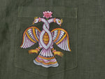 Load image into Gallery viewer, Odisha Pattachitra - Premhans | 100% Linen | Limited Edition
