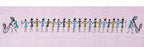 Closeup of Warli Ullas collar artwork depicting a Tarpa musician leading a traditional Tarpa dance procession, hand-painted on pure linen with continuous celebratory figures across the collar.