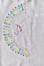 Load image into Gallery viewer, Warli - Utsav | 100% Linen | Limited Edition