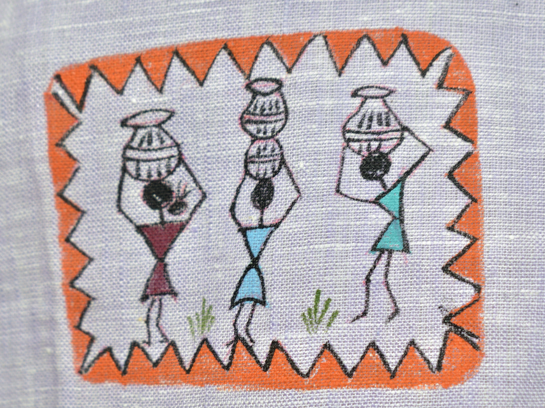 Warli - Samriddhi | 100% Linen | Limited Edition