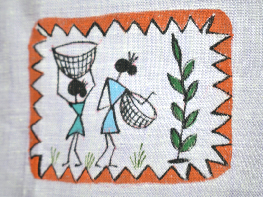 Warli - Samriddhi | 100% Linen | Limited Edition